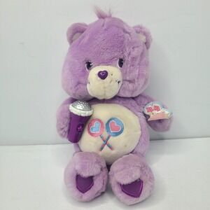 Vintage Care Bears Share Bear Joke Bear Interactive Jokes and Giggles Plush